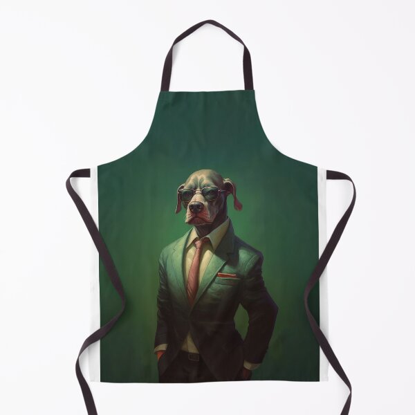 Item preview, Stylish Mobster Dog in Suit - Unique Canine Art designed and sold by SuperSeries.