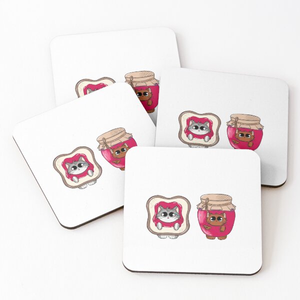 Item preview, Kittens, jam and bread designed and sold by 01Pumkin.