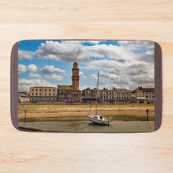 Item preview,  View of the Clock Tower from Neptune's Arm, breakwater, Herne Bay, Kent   designed and sold by JohnGaffen.