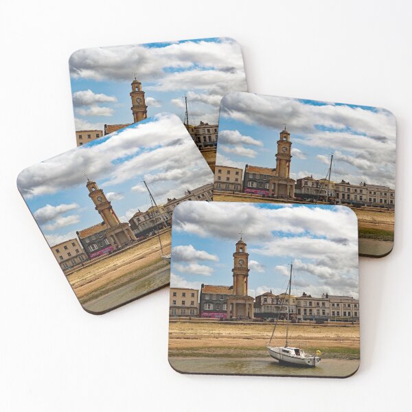 Item preview,  View of the Clock Tower from Neptune's Arm, breakwater, Herne Bay, Kent   designed and sold by JohnGaffen.