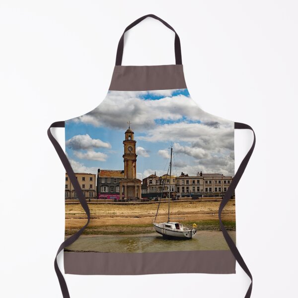 Item preview, View of the Clock Tower from Neptune's Arm, breakwater, Herne Bay, Kent designed and sold by JohnGaffen.