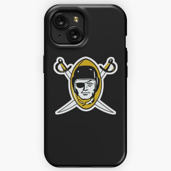 Skinit Clear Phone Case Compatible with iPhone XR - Officially Licensed NFL Las Vegas Raiders Large Logo Design