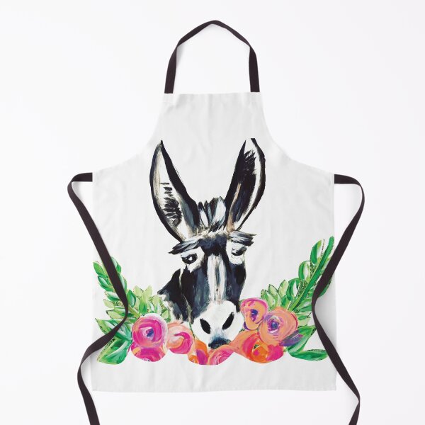 Item preview, Donkey with flowers designed and sold by TinaSalazar.