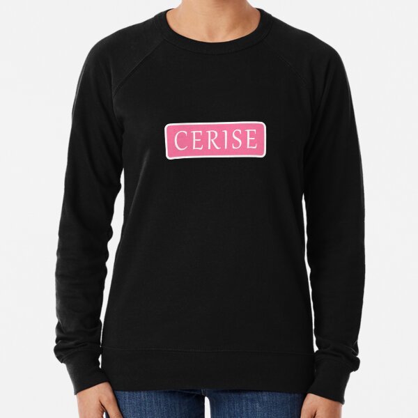 Cerise pink sweatshirt outlet
