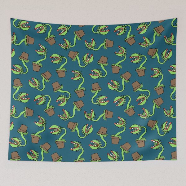 Item preview, carnivorous plant - blue designed and sold by littlearrow.