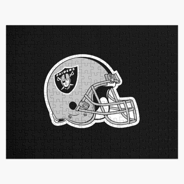 Jim Weber on X: Matte black Oakland Raiders alternate helmet: 