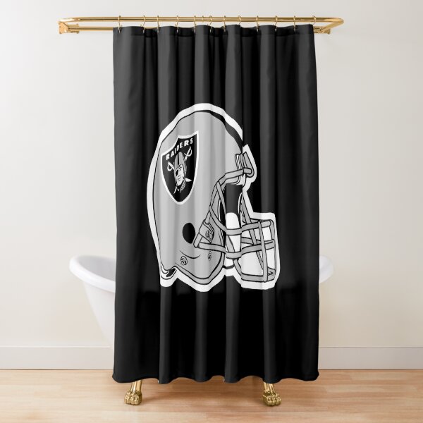 Las Vegas Raiders Shower Curtains for Sale