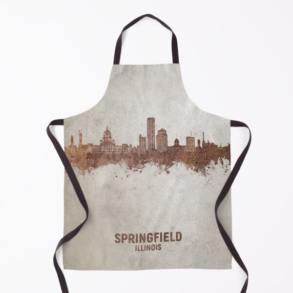 Item preview, Springfield Illinois Skyline designed and sold by ArtPrints.