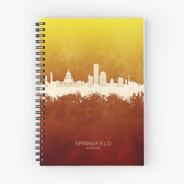 Item preview, Springfield Illinois Skyline designed and sold by ArtPrints.