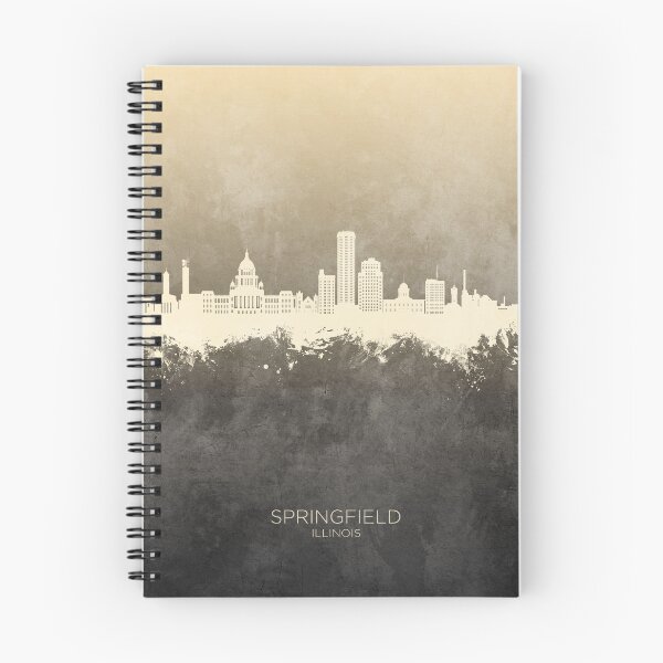 Item preview, Springfield Illinois Skyline designed and sold by ArtPrints.