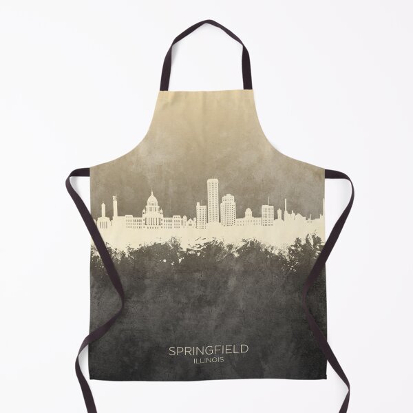 Artikelvorschau, Skyline von Springfield, Illinois entworfen und verkauft von ArtPrints.