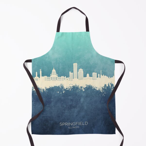 Item preview, Horizonte de Springfield, Illinois designed and sold by ArtPrints.