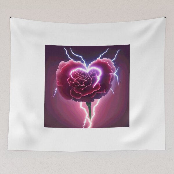 Item preview, carnation flower 2023 tileartwork designed and sold by tileartwork.