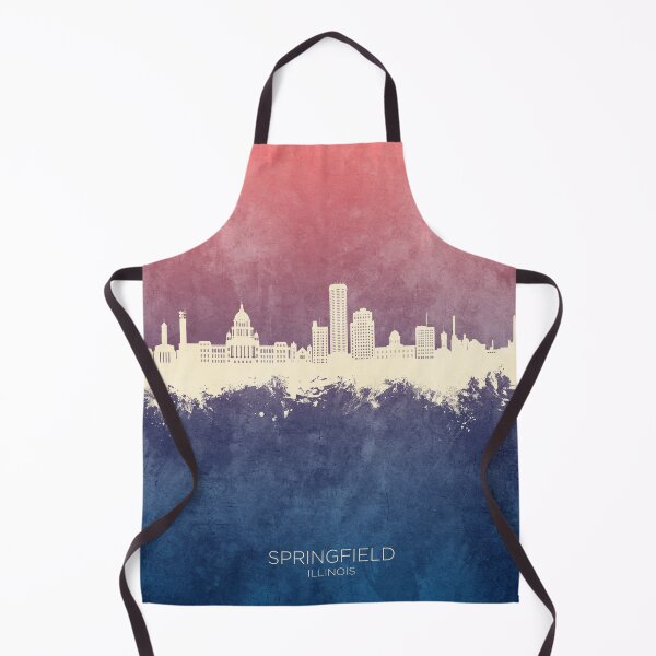 Item preview, Springfield Illinois Skyline designed and sold by ArtPrints.
