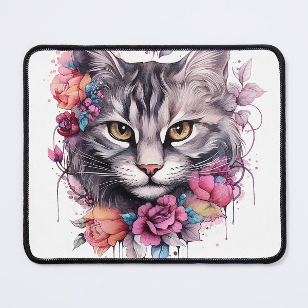 Item preview, Kitten Cutie Flower Design | PNG Sublimation designed and sold by JhazAineArtShop.