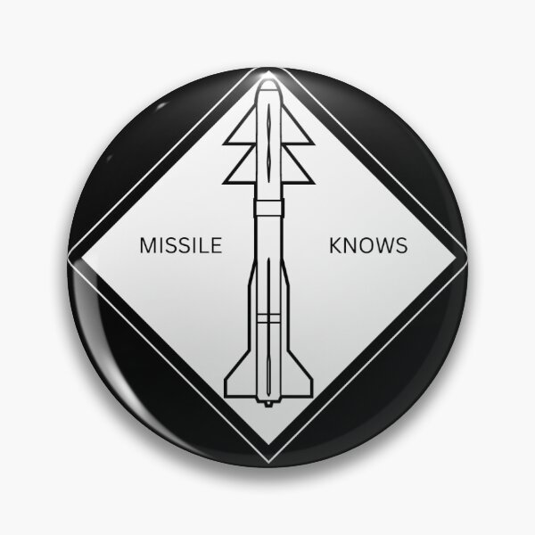 Item preview, The Missile Knows designed and sold by AviationID2022.