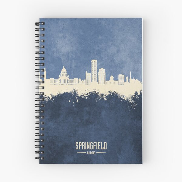 Item preview, Springfield Illinois Skyline designed and sold by ArtPrints.