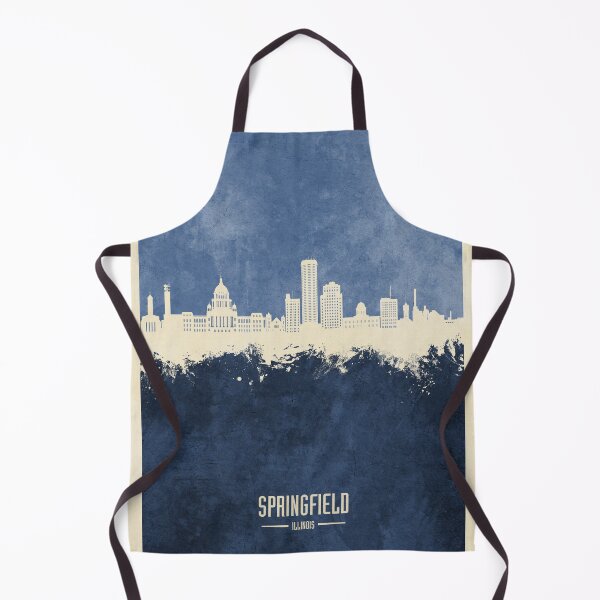 Item preview, Springfield Illinois Skyline designed and sold by ArtPrints.