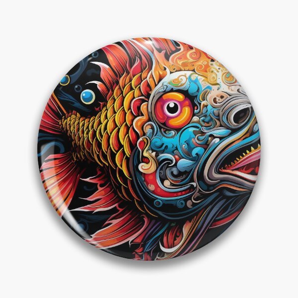 Item preview, Psychedelic Blind Fish: Darkened Depths designed and sold by PsyCloth.