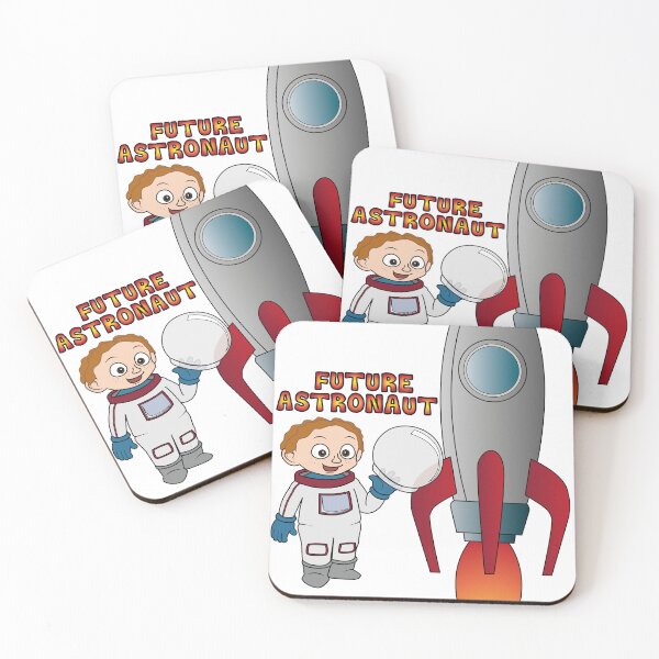 Item preview, 'Future Astronaut' with Rocket (Ginger hair) designed and sold by ThingsByNin.