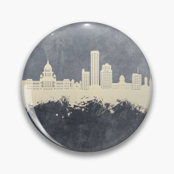 Item preview, Springfield Illinois Skyline designed and sold by ArtPrints.