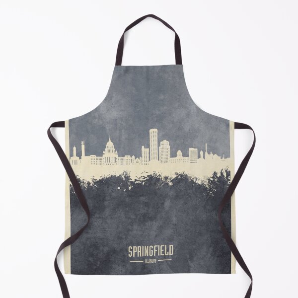 Item preview, Springfield Illinois Skyline designed and sold by ArtPrints.