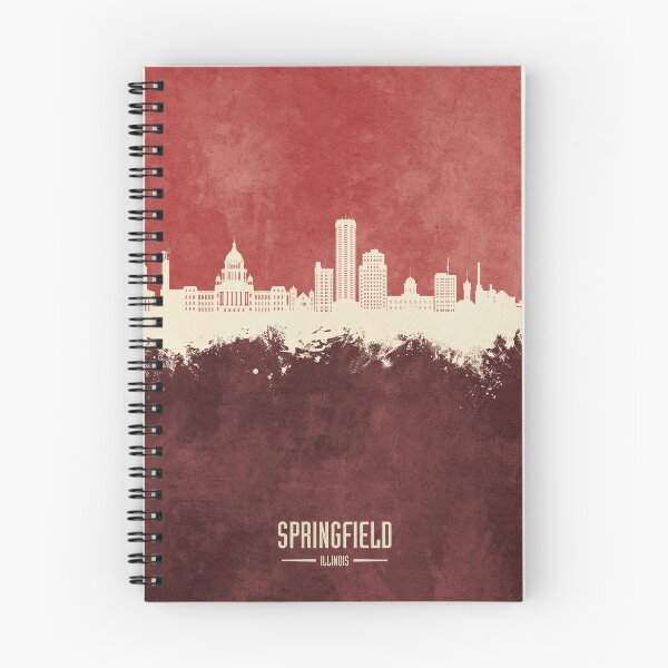 Item preview, Horizonte de Springfield, Illinois designed and sold by ArtPrints.