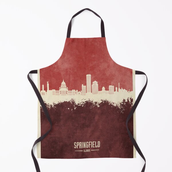 Item preview, Springfield Illinois Skyline designed and sold by ArtPrints.