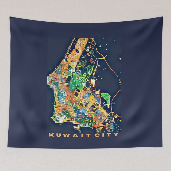 Item preview, Ciudad de Kuwait por la noche designed and sold by Racyfun77.