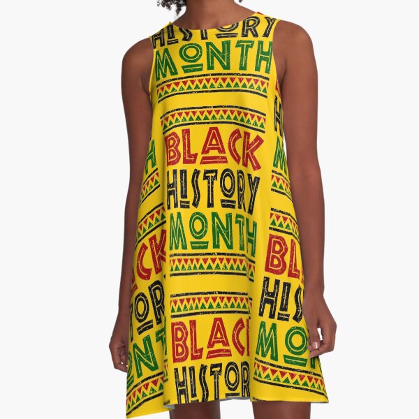 Black History Month A-Line Dress
