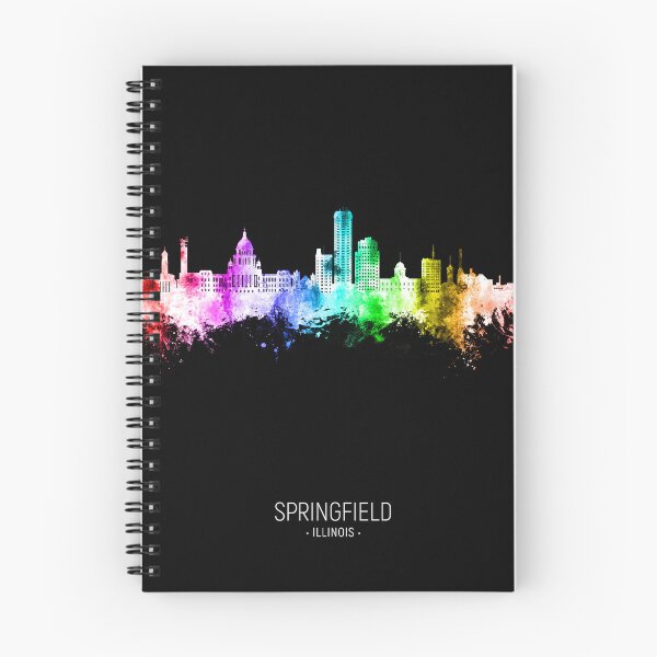 Item preview, Horizonte de Springfield, Illinois designed and sold by ArtPrints.
