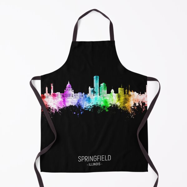 Item preview, Springfield Illinois Skyline designed and sold by ArtPrints.