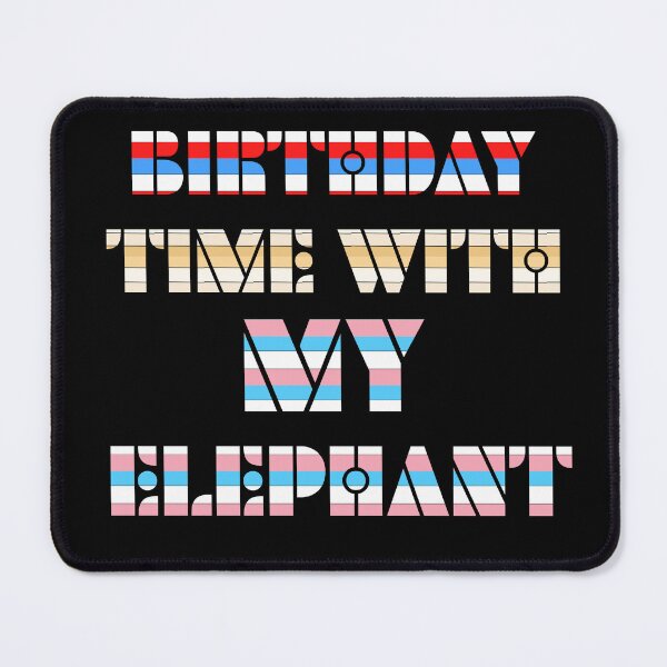 Item preview, Birthday Time With My Elephant designed and sold by Storiesforyou.