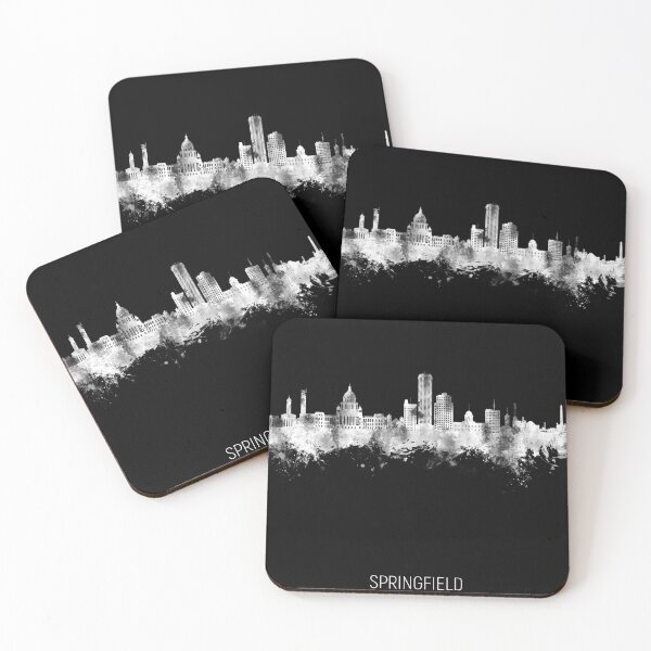 Artikelvorschau, Skyline von Springfield, Illinois entworfen und verkauft von ArtPrints.