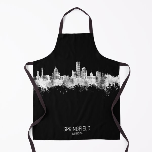 Item preview, Springfield Illinois Skyline designed and sold by ArtPrints.