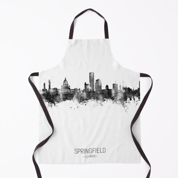 Artikelvorschau, Skyline von Springfield, Illinois entworfen und verkauft von ArtPrints.