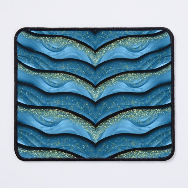 Item preview, Blue glitter line pattern designed and sold by M art & design.