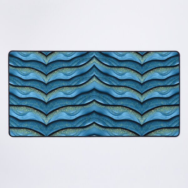 Item preview, Blue glitter line pattern designed and sold by M art & design.