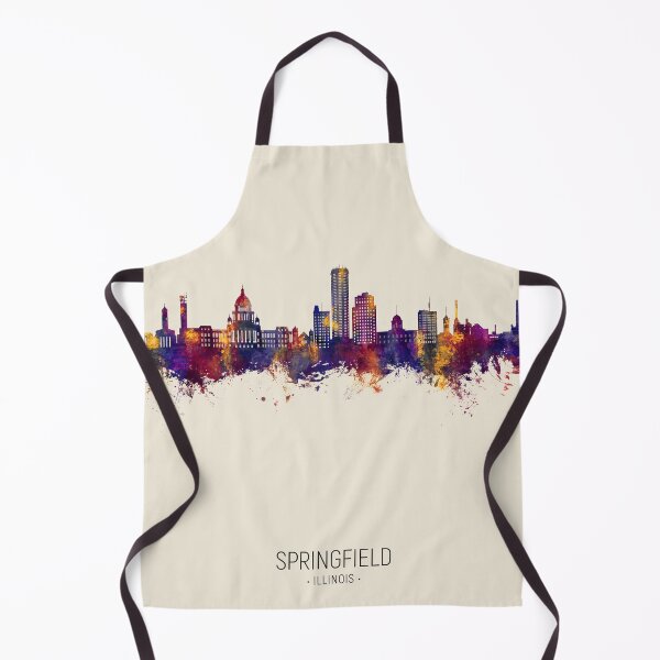 Item preview, Springfield Illinois Skyline designed and sold by ArtPrints.