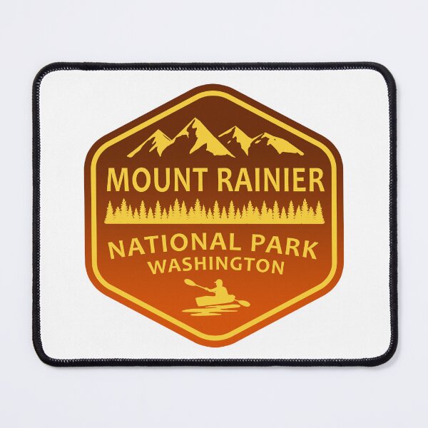 Item preview, Mount Rainier National Park Hexagon Two designed and sold by VanyaKar.