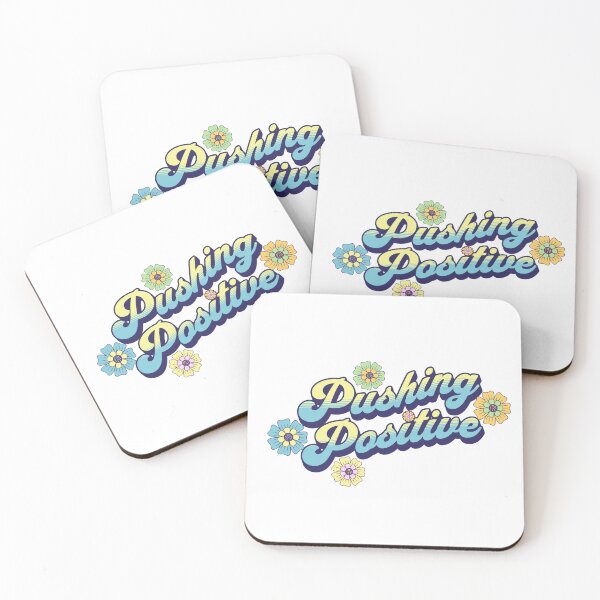Item preview, Pushing Positive Yellow and Blue designed and sold by BoldLens.