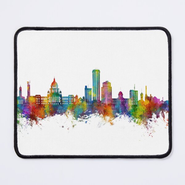 Item preview, Springfield Illinois Skyline designed and sold by ArtPrints.