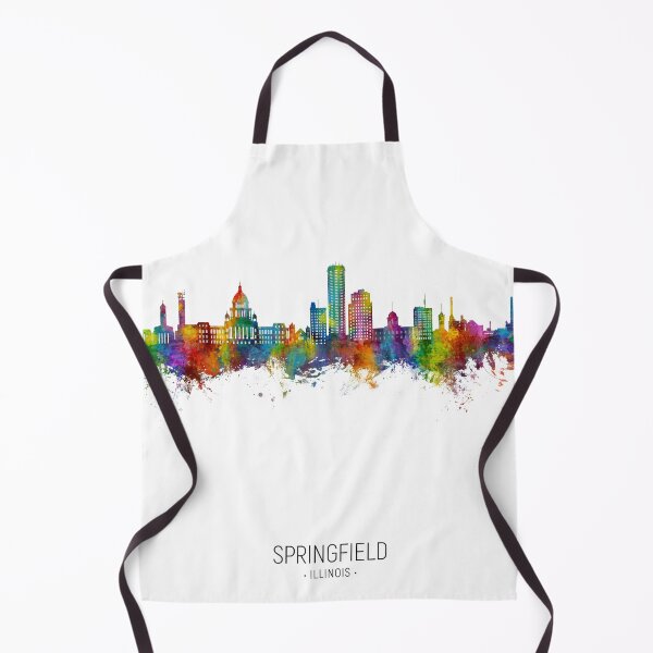 Item preview, Springfield Illinois Skyline designed and sold by ArtPrints.