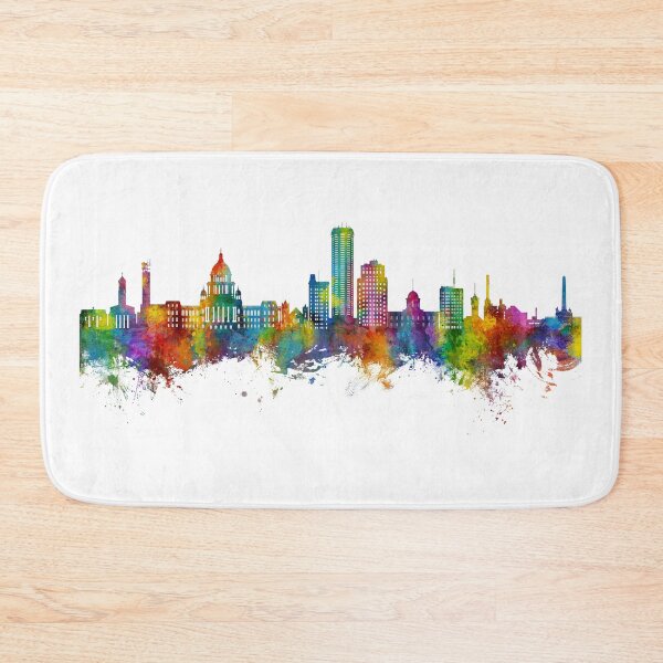 Item preview, Springfield Illinois Skyline designed and sold by ArtPrints.