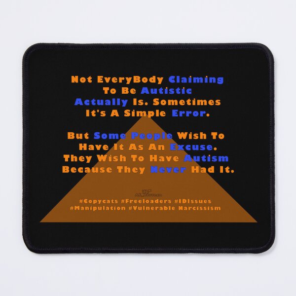 Item preview, Autism vs Narcissism designed and sold by AK-Hevonen.