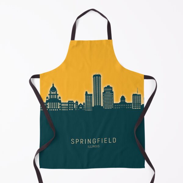 Item preview, Springfield Illinois Skyline designed and sold by ArtPrints.