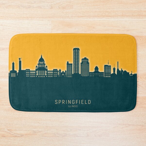 Artikelvorschau, Skyline von Springfield, Illinois entworfen und verkauft von ArtPrints.
