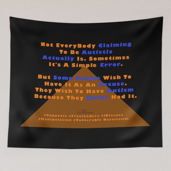 Item preview, Autism vs Narcissism designed and sold by AK-Hevonen.