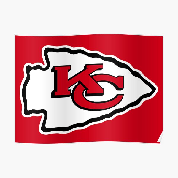 Kansas City Chiefs Sports Poster, Kansas City Chiefs Artwork, Chiefs i –  McQDesign