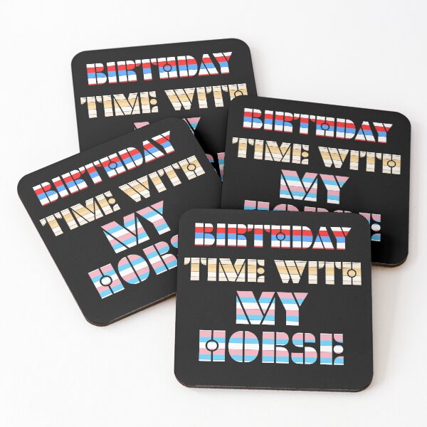 Item preview, Birthday Time With My Horse designed and sold by Storiesforyou.